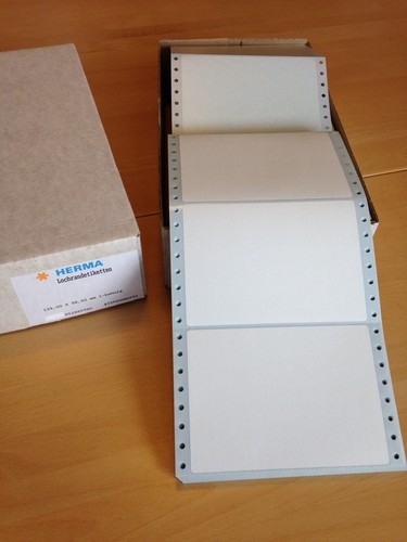 1000 stück herma etiketten - stück,